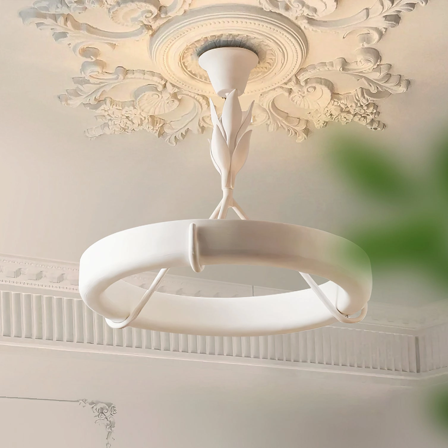 Tinsley Plaster Chandelier