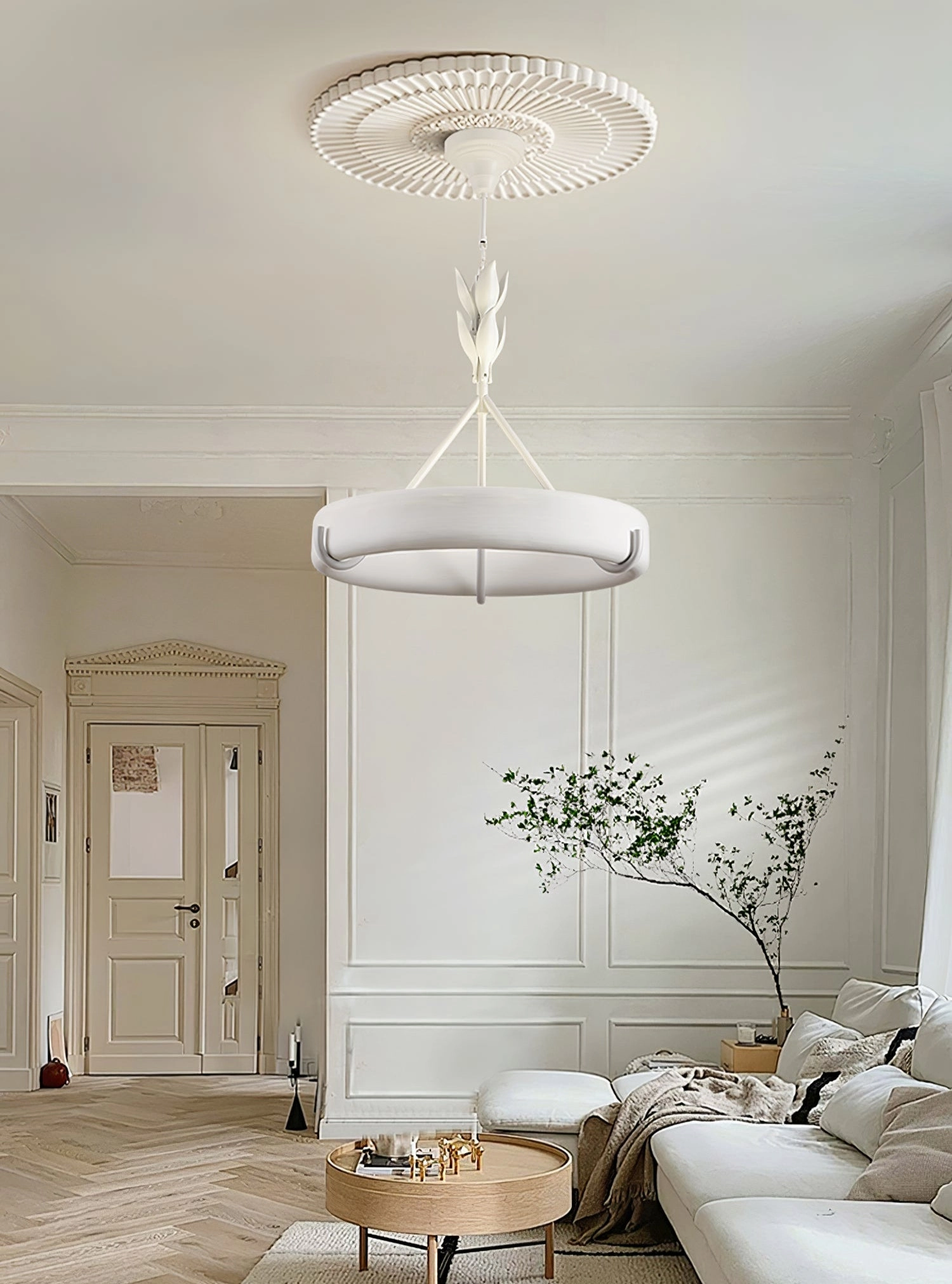Tinsley Plaster Chandelier