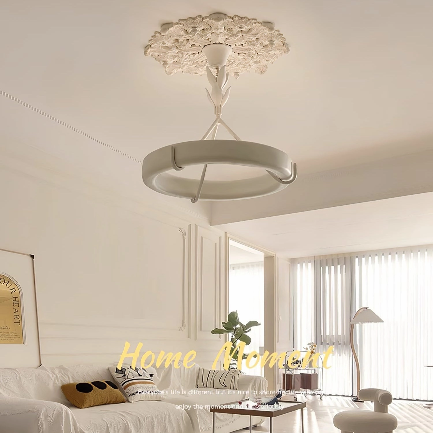 Tinsley Plaster Chandelier