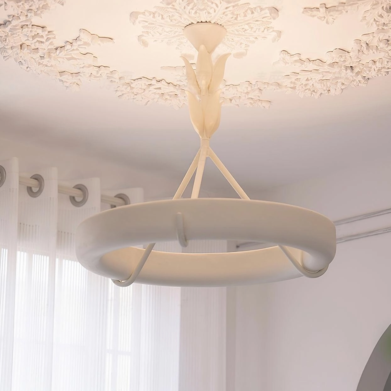 Tinsley Plaster Chandelier