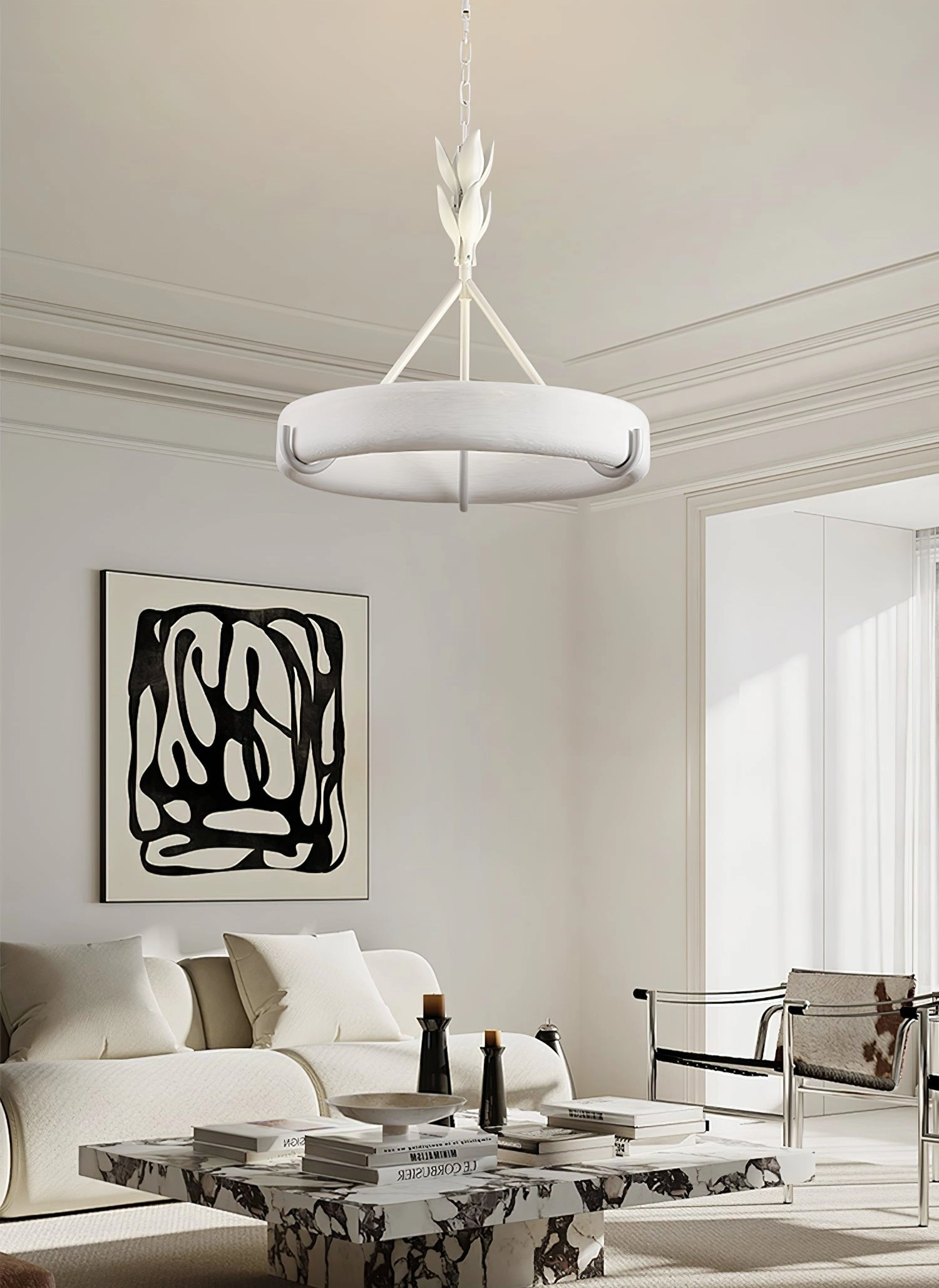 Tinsley Plaster Chandelier