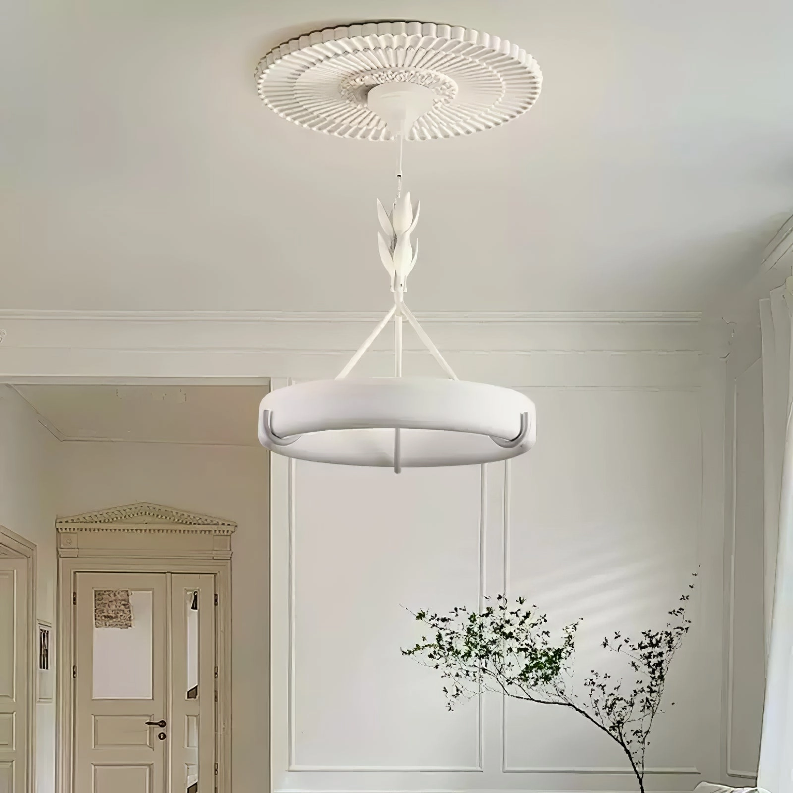 Tinsley Plaster Chandelier