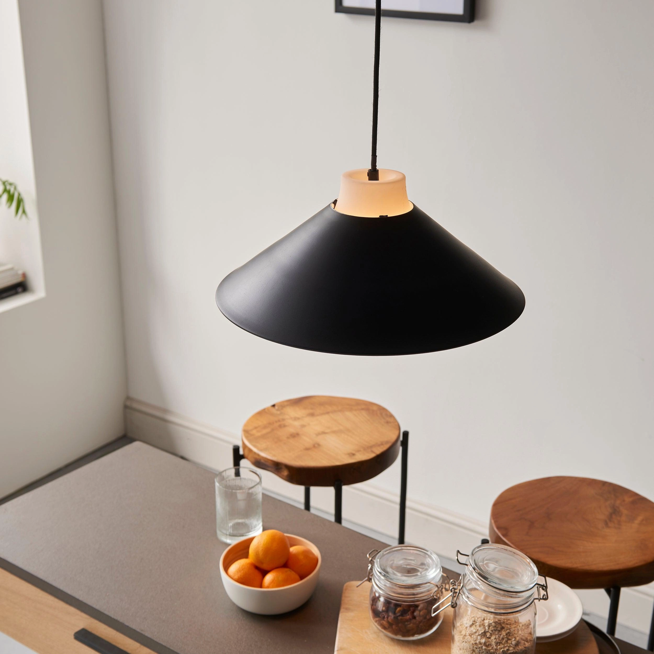 Tokyo Japadi Monochrome Angled Ceiling Pendant
