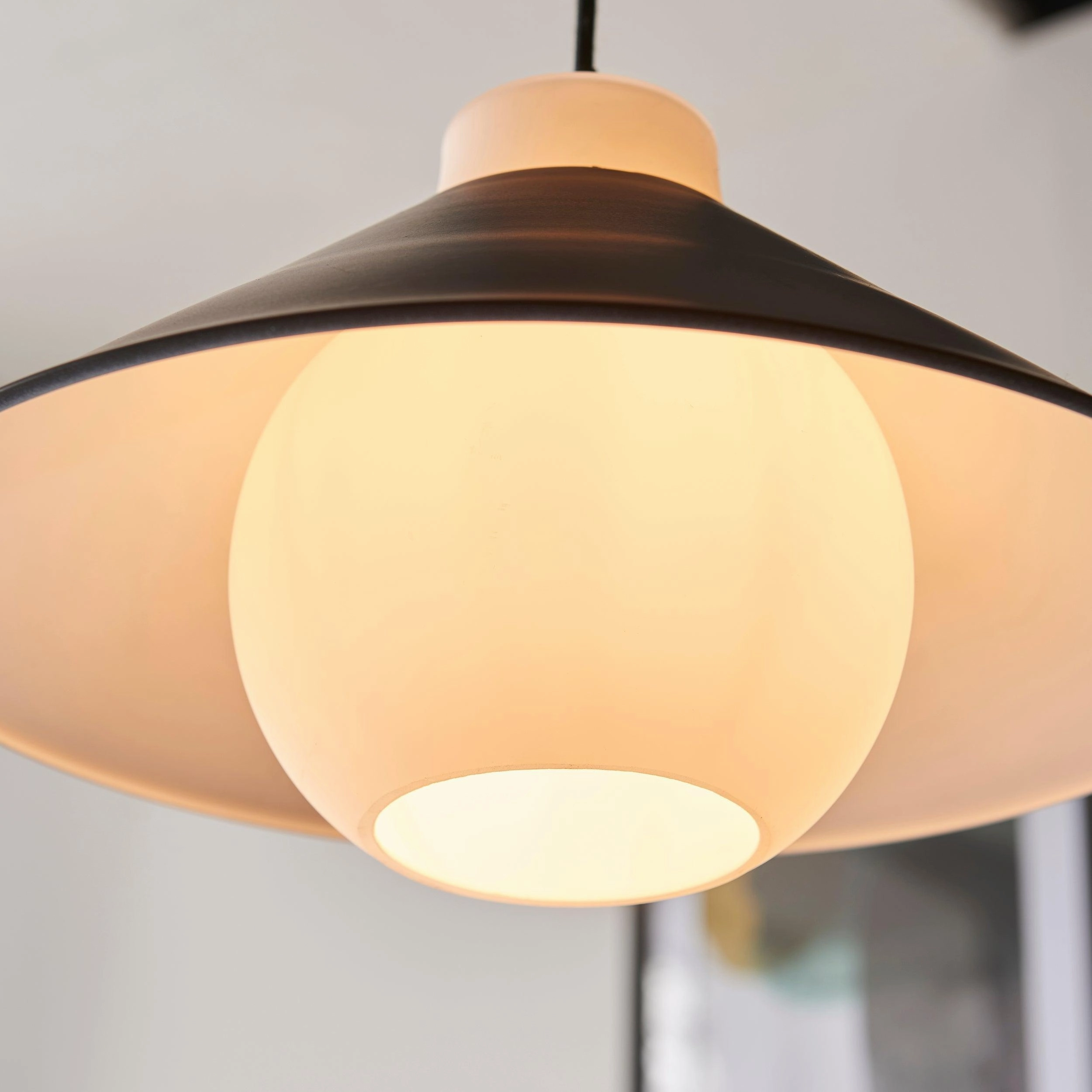 Tokyo Japadi Monochrome Angled Ceiling Pendant