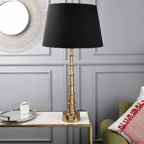 Tower Lamp in Gold Finish Louis Poulsen chandelier