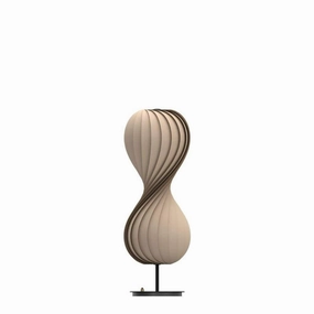 TR7 Bordlampe H: 68 Tom Rossau - Naturlig Birk ambient lighting fixture