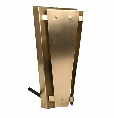Tri-Angular Antique Brass