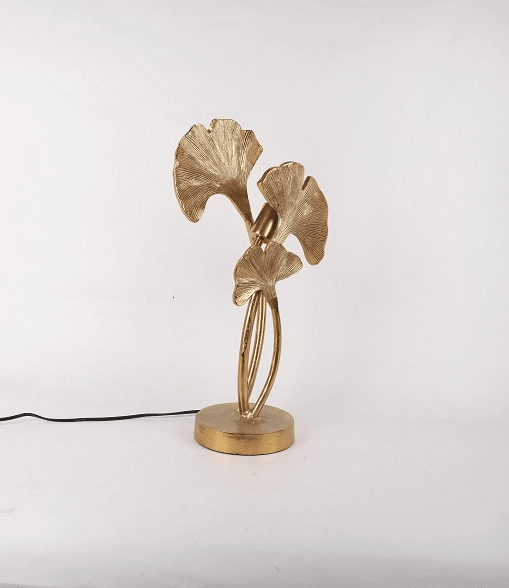 Trinity Gold Leaves lamp