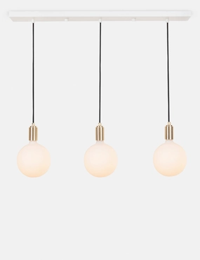 Triple Linear Pendant Light with Sphere IV by Tala flowerpot LED lamp