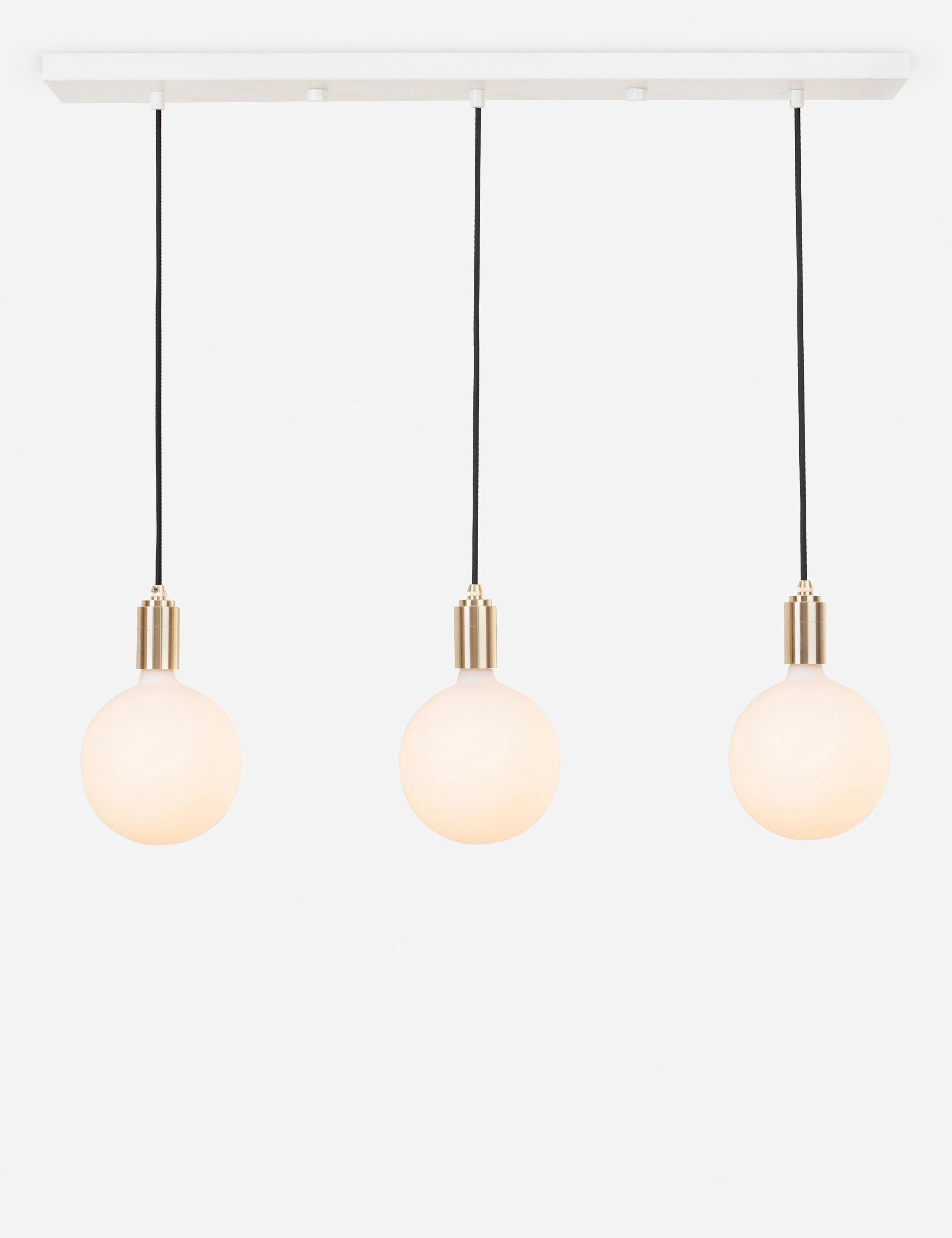 Triple Linear Pendant Light with Sphere IV by Tala flowerpot LED lamp