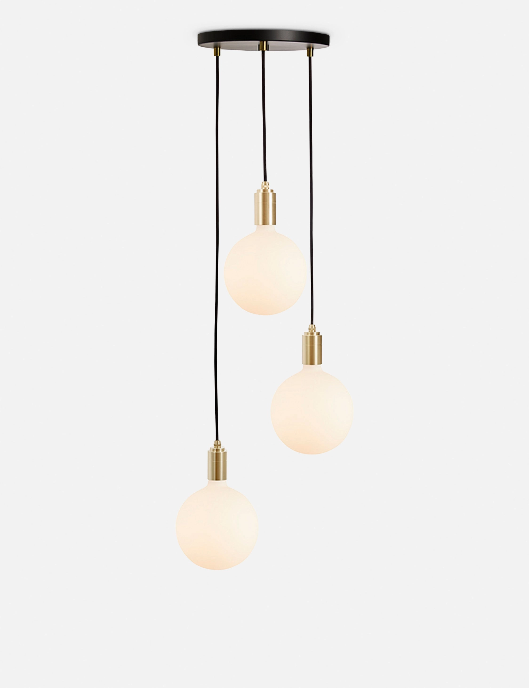 Triple Pendant Light with Sphere IV by Tala