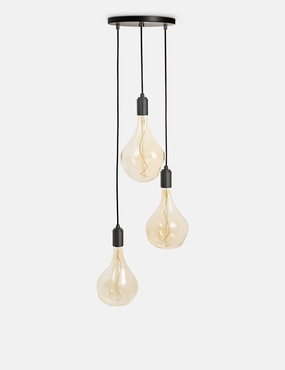 Triple Pendant Light with Voronoi II by Tala modern ceiling lamp