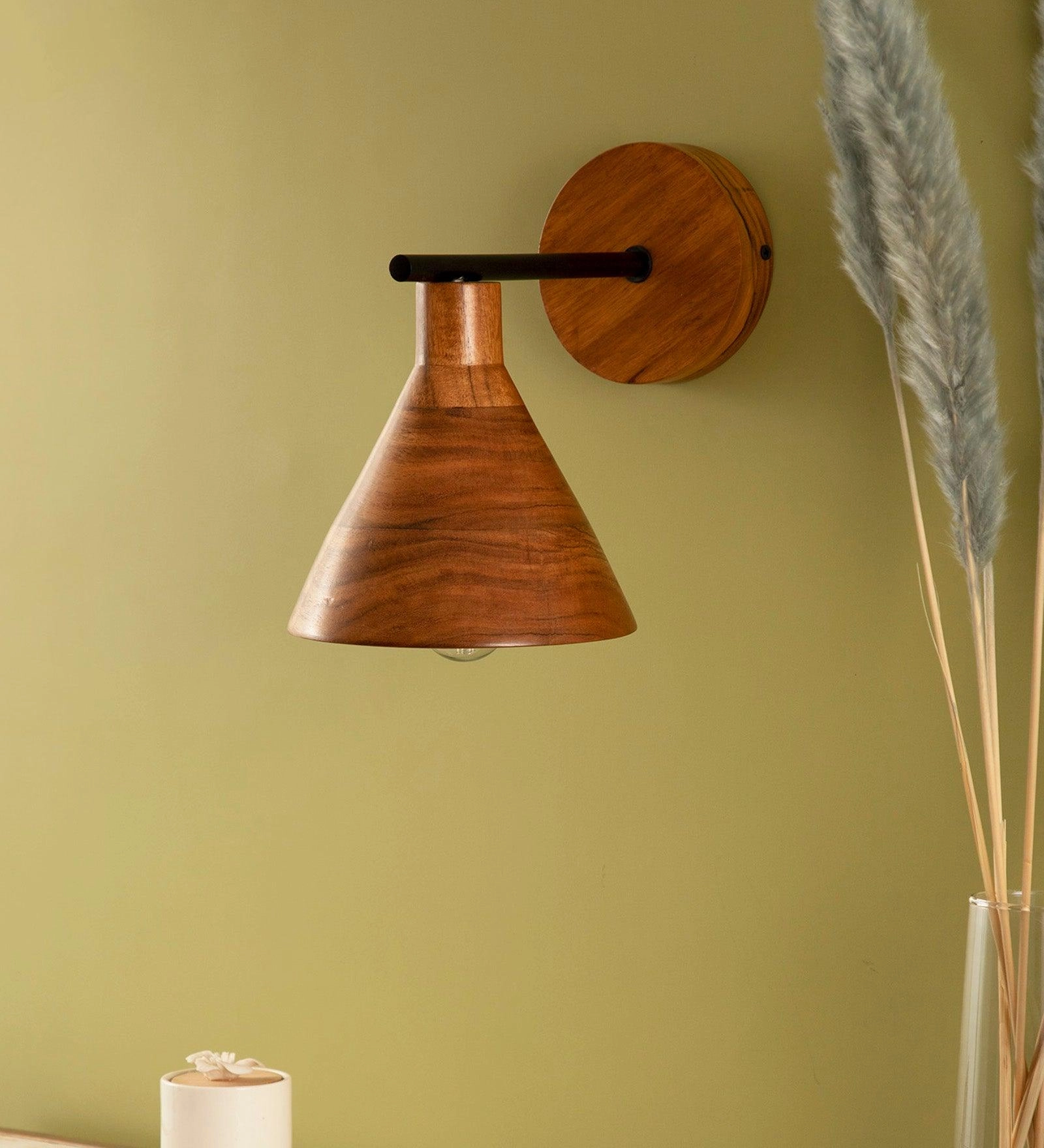 Tubino Wooden Wall Sconce vintage desk lamp