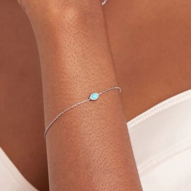 Turquoise Wave Bracelet B044-02H Ania Haie Jewellery
