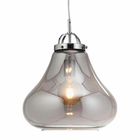 Turua Chrome Ceiling Lantern 1 Light simple ceiling design light