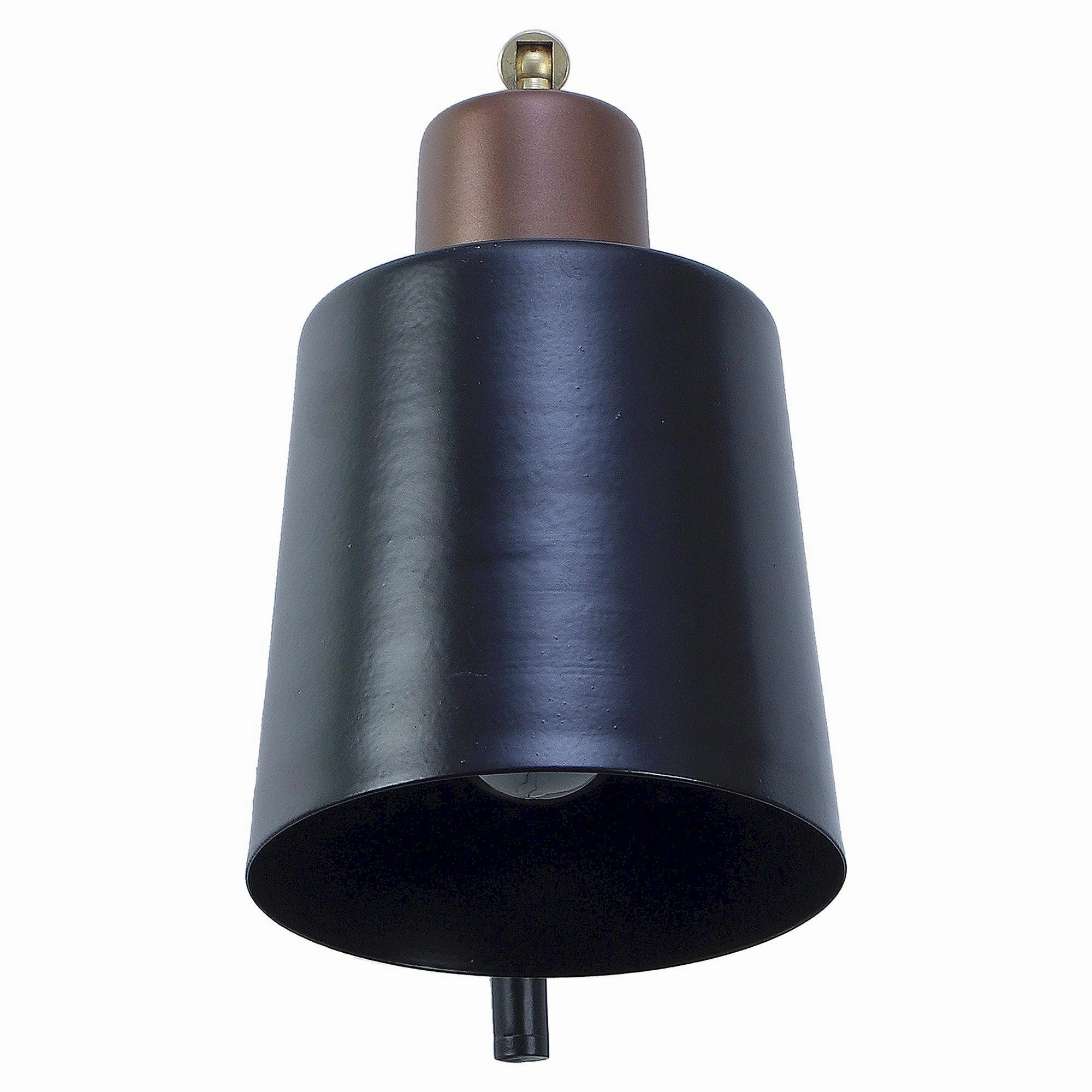 Two-Way Black Metal Wall Light by SS Lightings