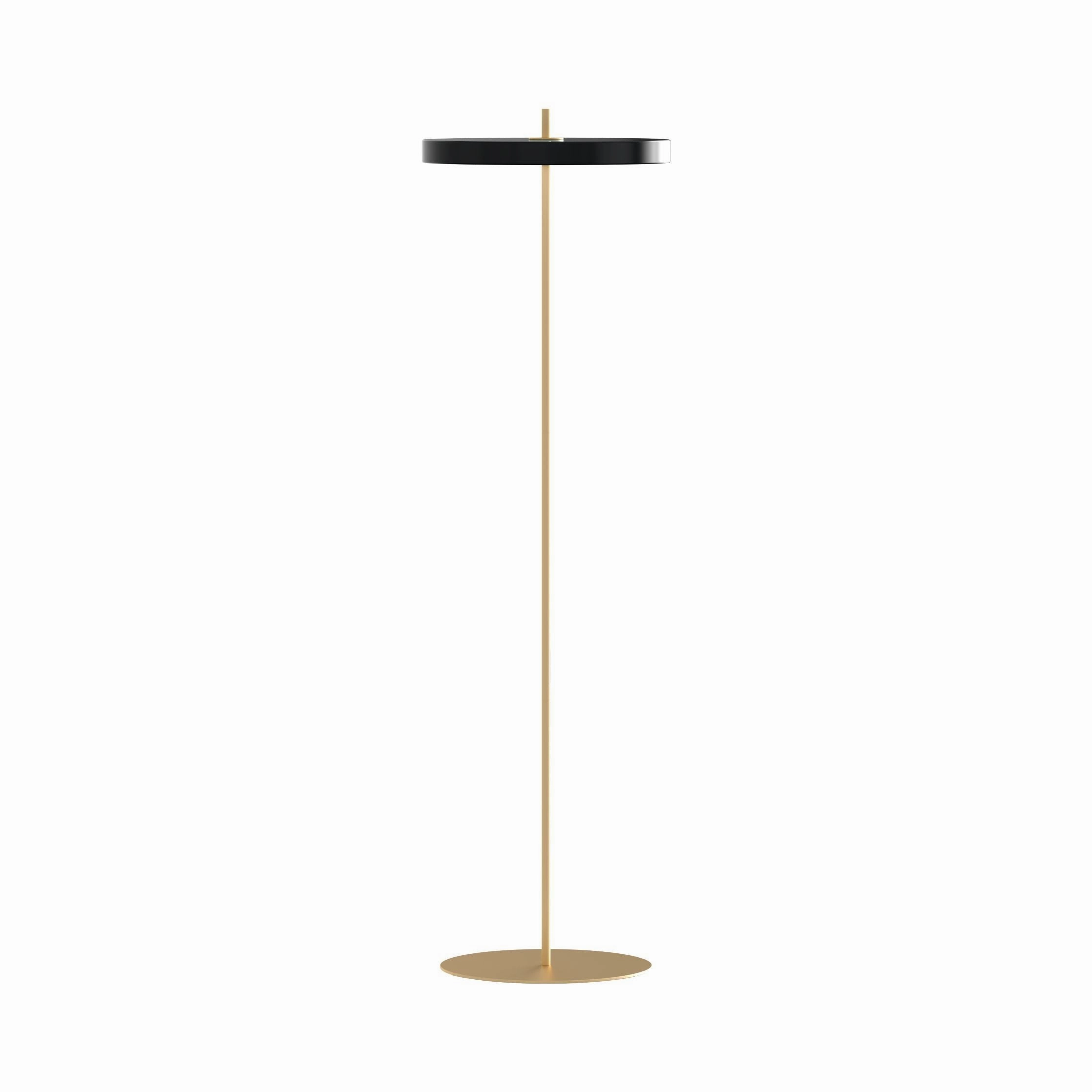 Umage Asteria Floor Lamp, Black garden LED light