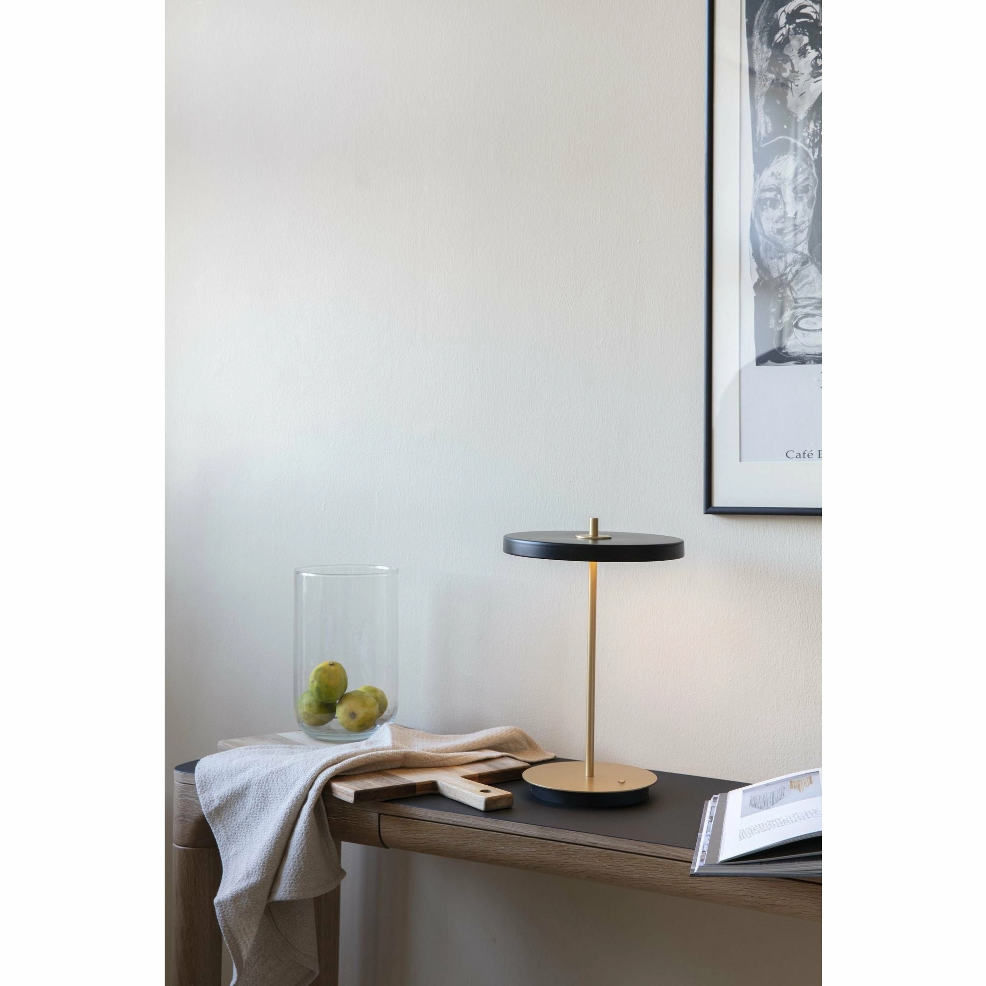 Umage Asteria Move Table Lamp, Black V2