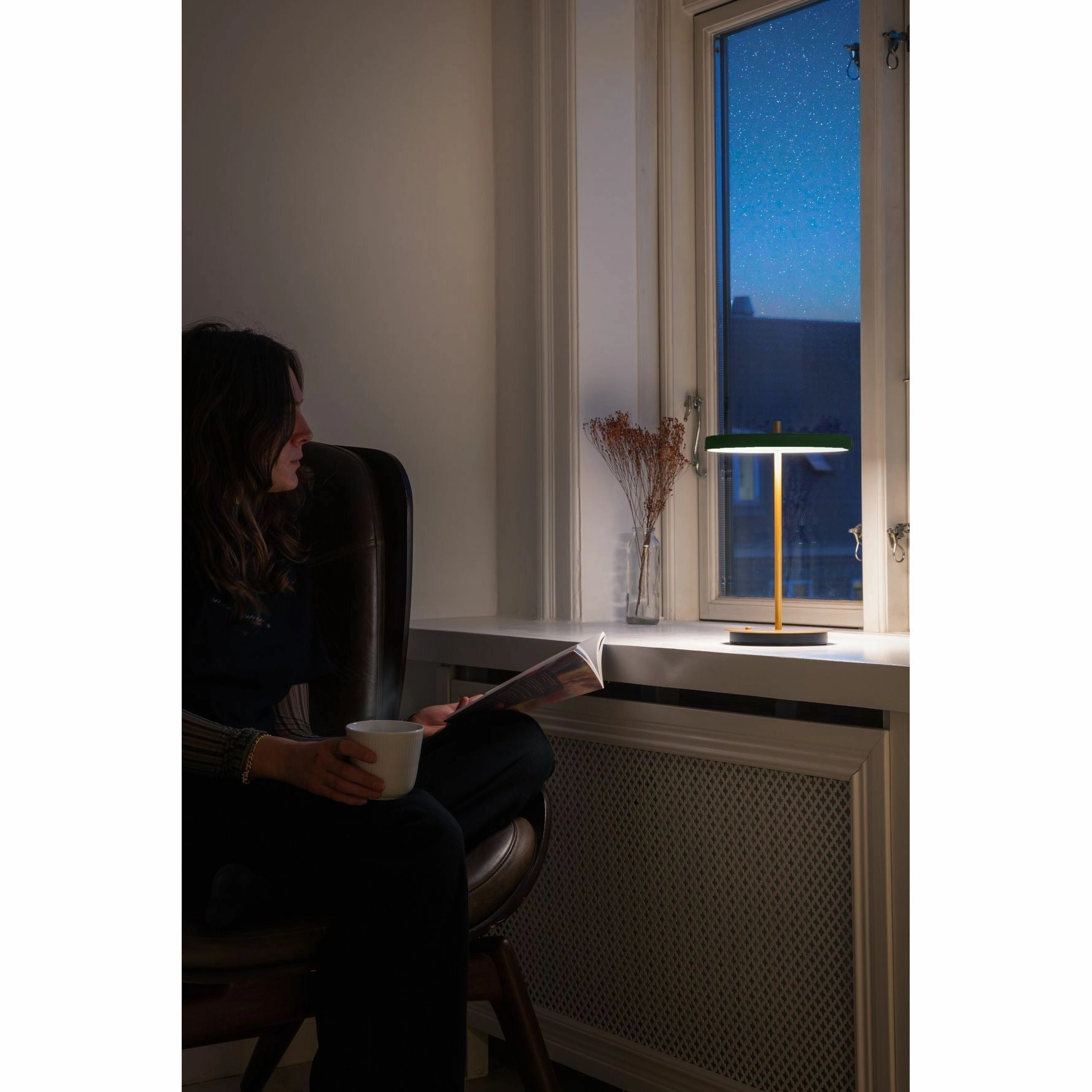 Umage Asteria Move Table Lamp, Forest Green V2