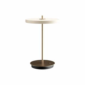 Umage Asteria Move Table Lamp, Pearl White designer outdoor lamp
