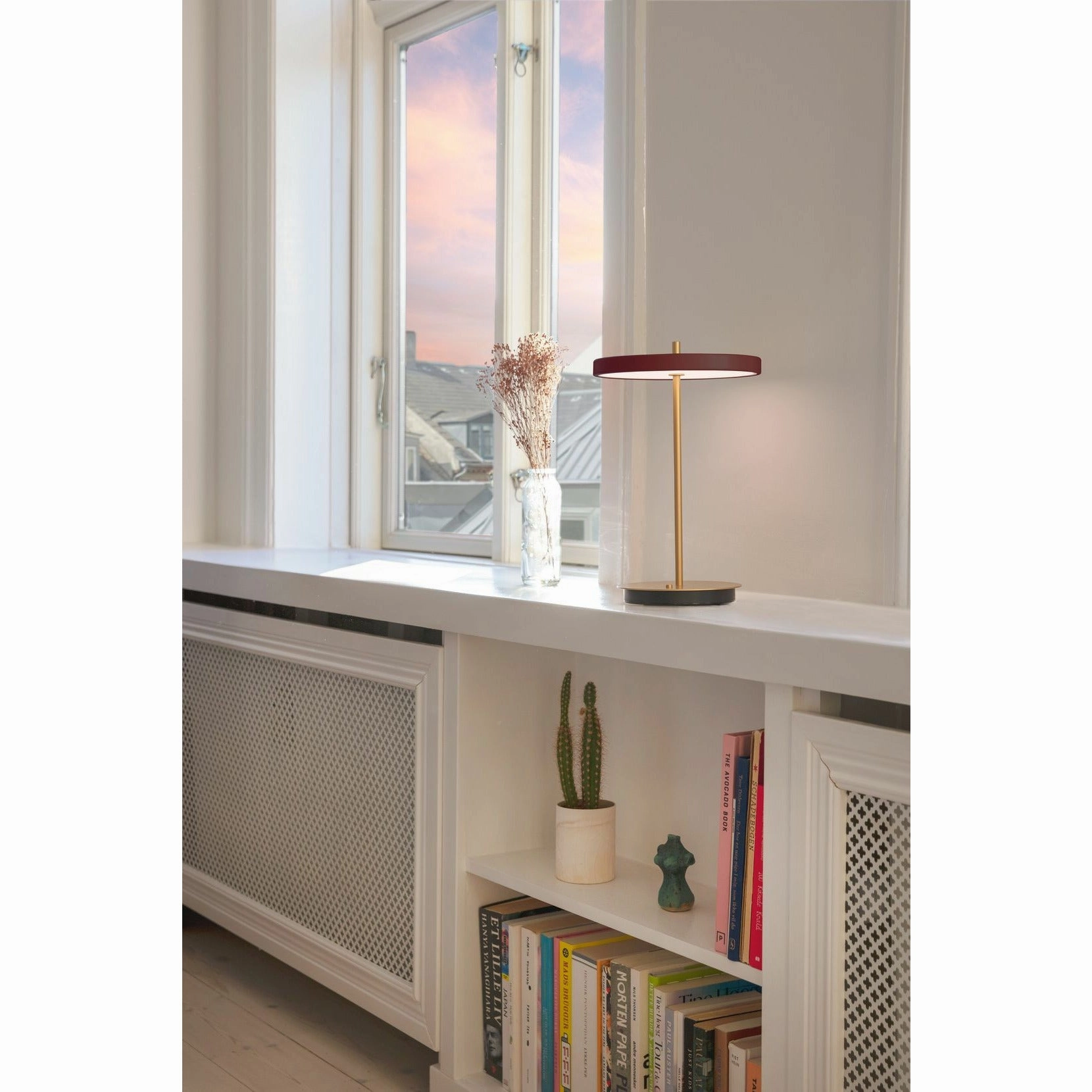 Umage Asteria Move Table Lamp, Ruby Red V2
