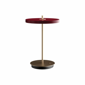 Umage Asteria Move Table Lamp, Ruby Red V2 designer outdoor lamp