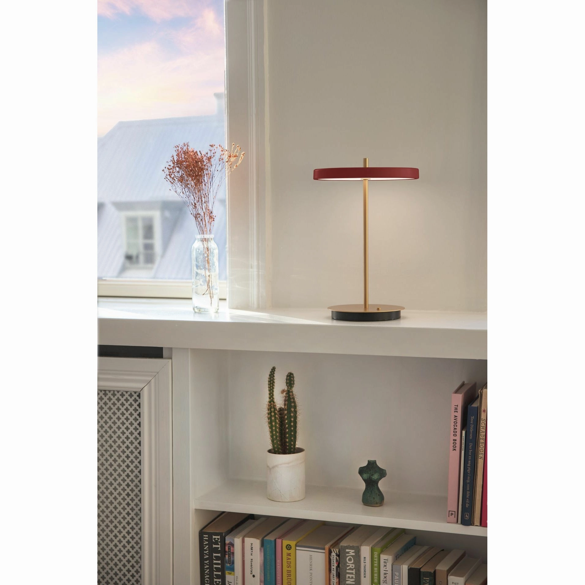 Umage Asteria Move Table Lamp, Ruby Red V2