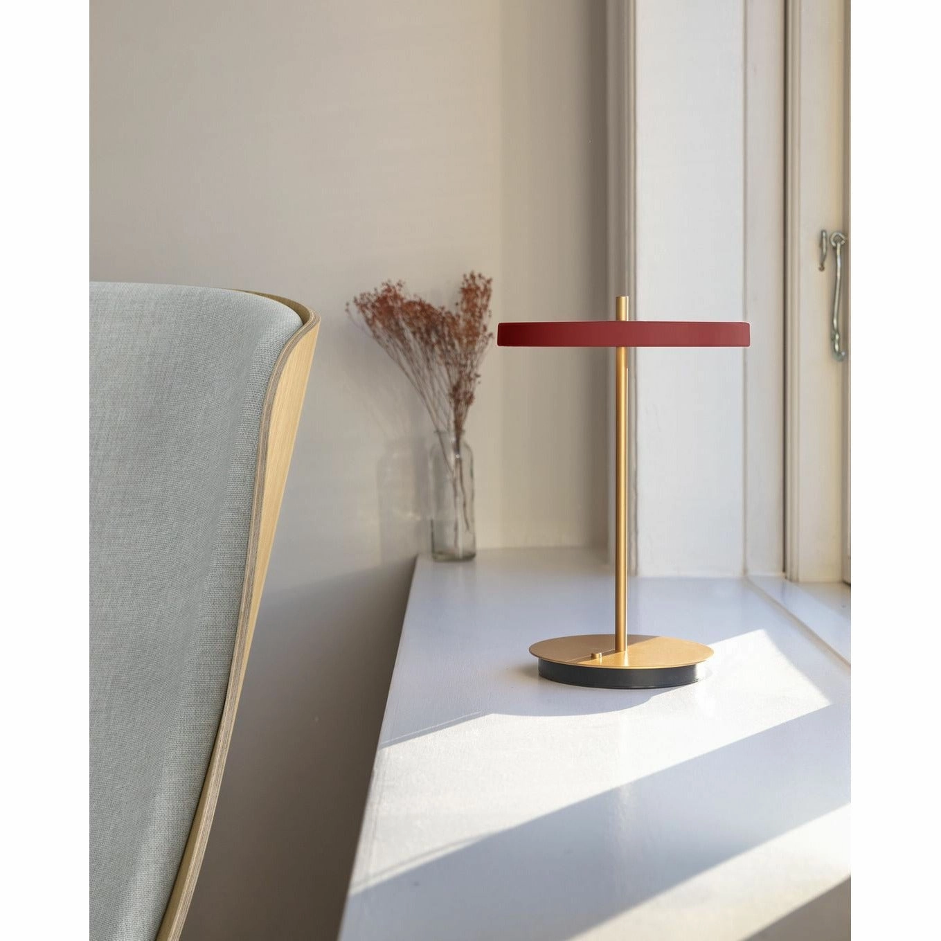 Umage Asteria Move Table Lamp, Ruby Red V2