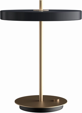 Umage Asteria Table Lamp, Anthracite Grey designer outdoor lamp