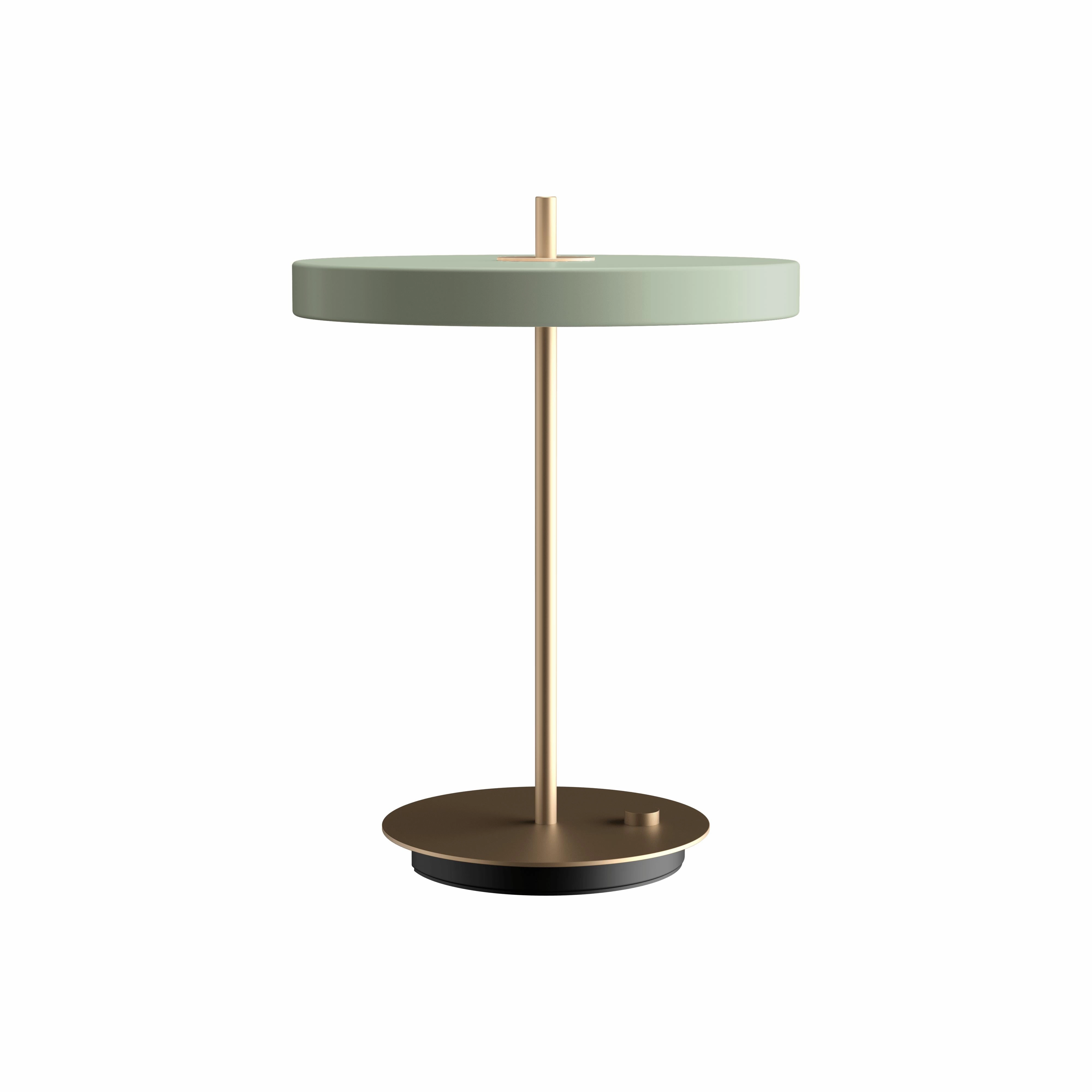 Umage Asteria Table Lamp, Nuance Olive designer outdoor lamp