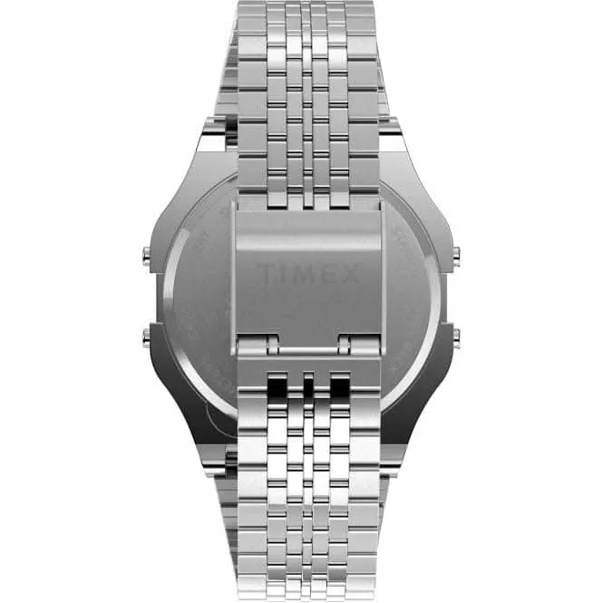 Unisex Timex Lab Timex 80 Silver-Tone Watch TW2V30000