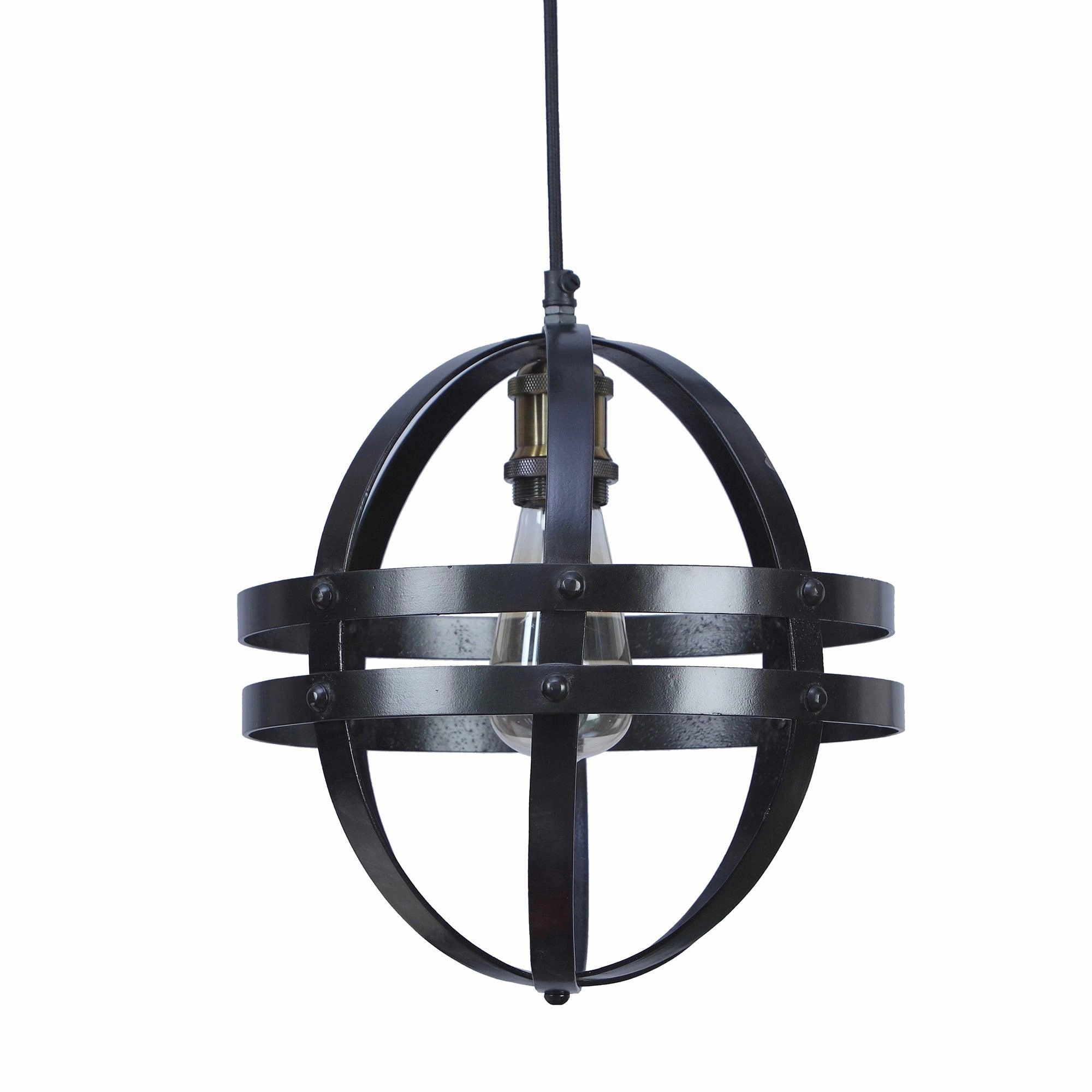 USD Black Metal Hanging Light by SS Lightings