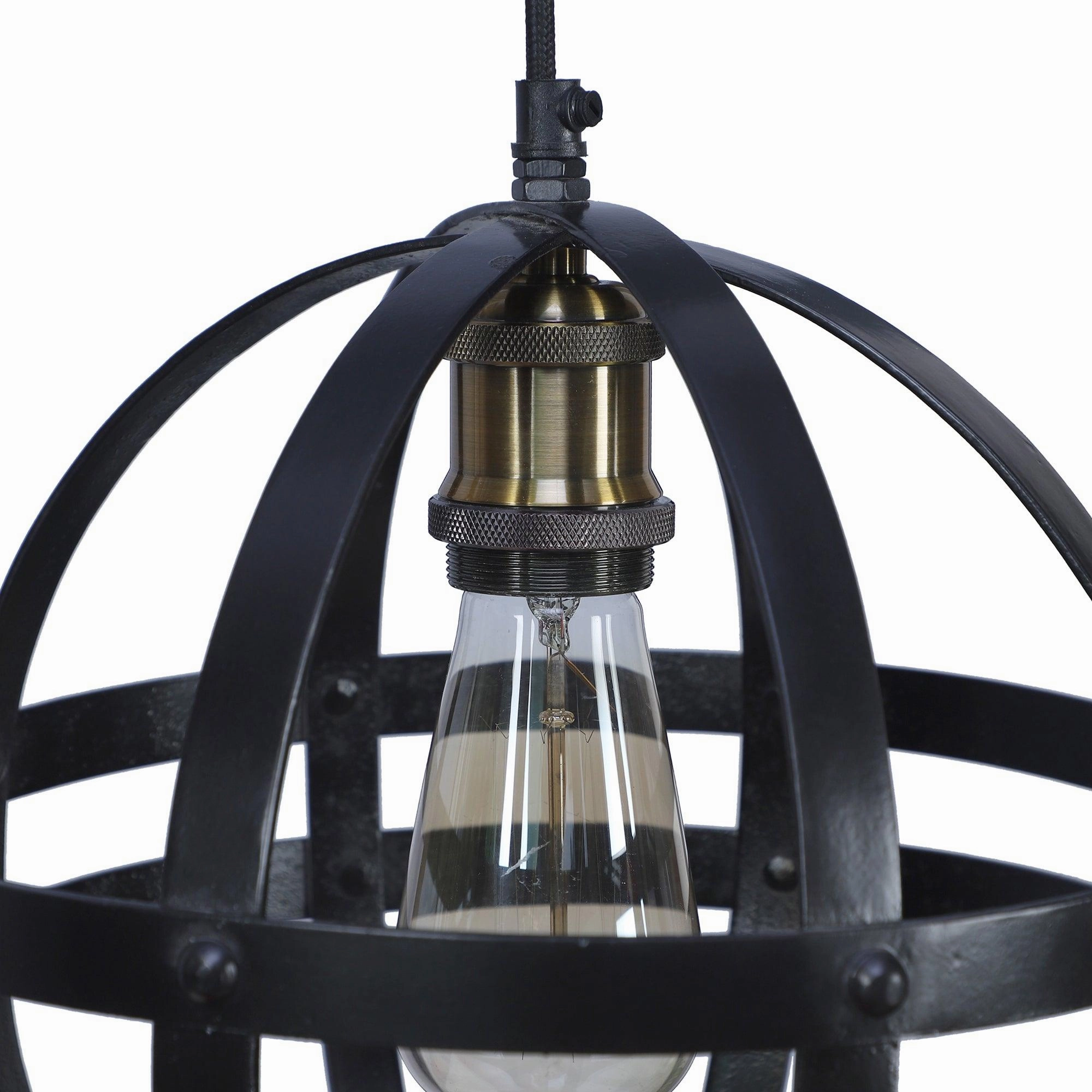 USD Black Metal Hanging Light by SS Lightings