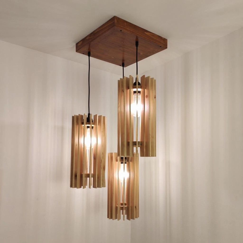 Ventus Beige Cluster Hanging Lamp (BULB NOT INCLUDED)