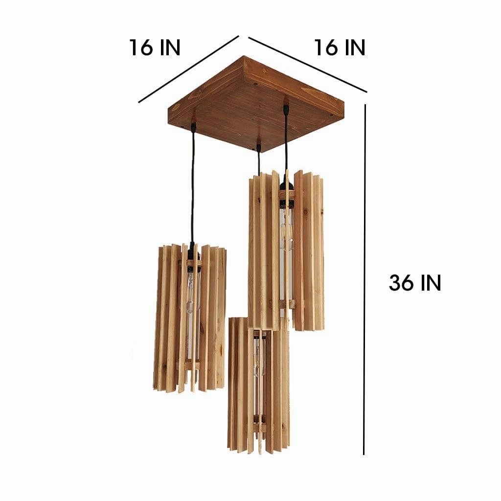 Ventus Beige Cluster Hanging Lamp (BULB NOT INCLUDED)