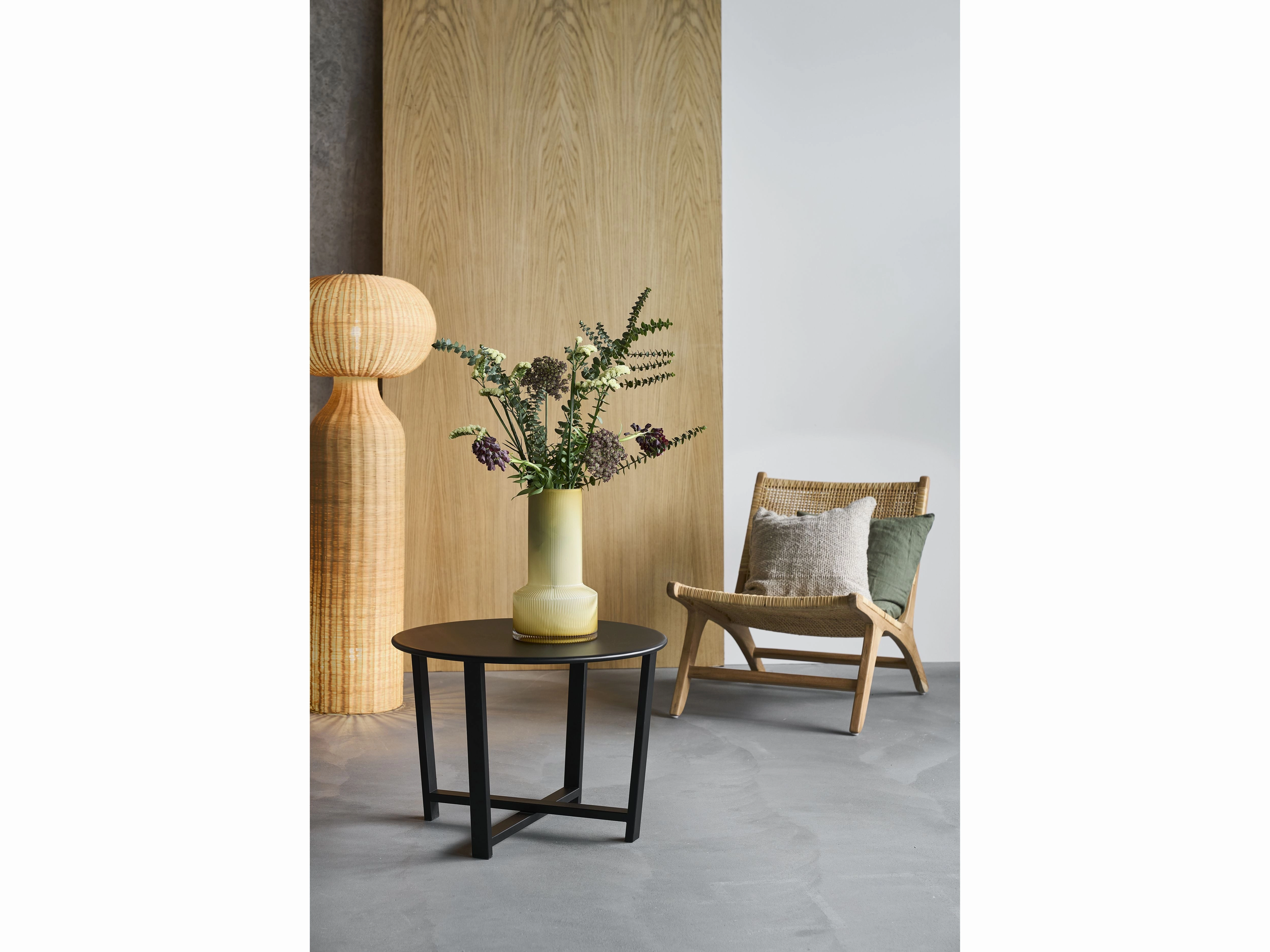 Villa Collection Vinka Floor Lamp ?x H 50x130 Cm, Natural