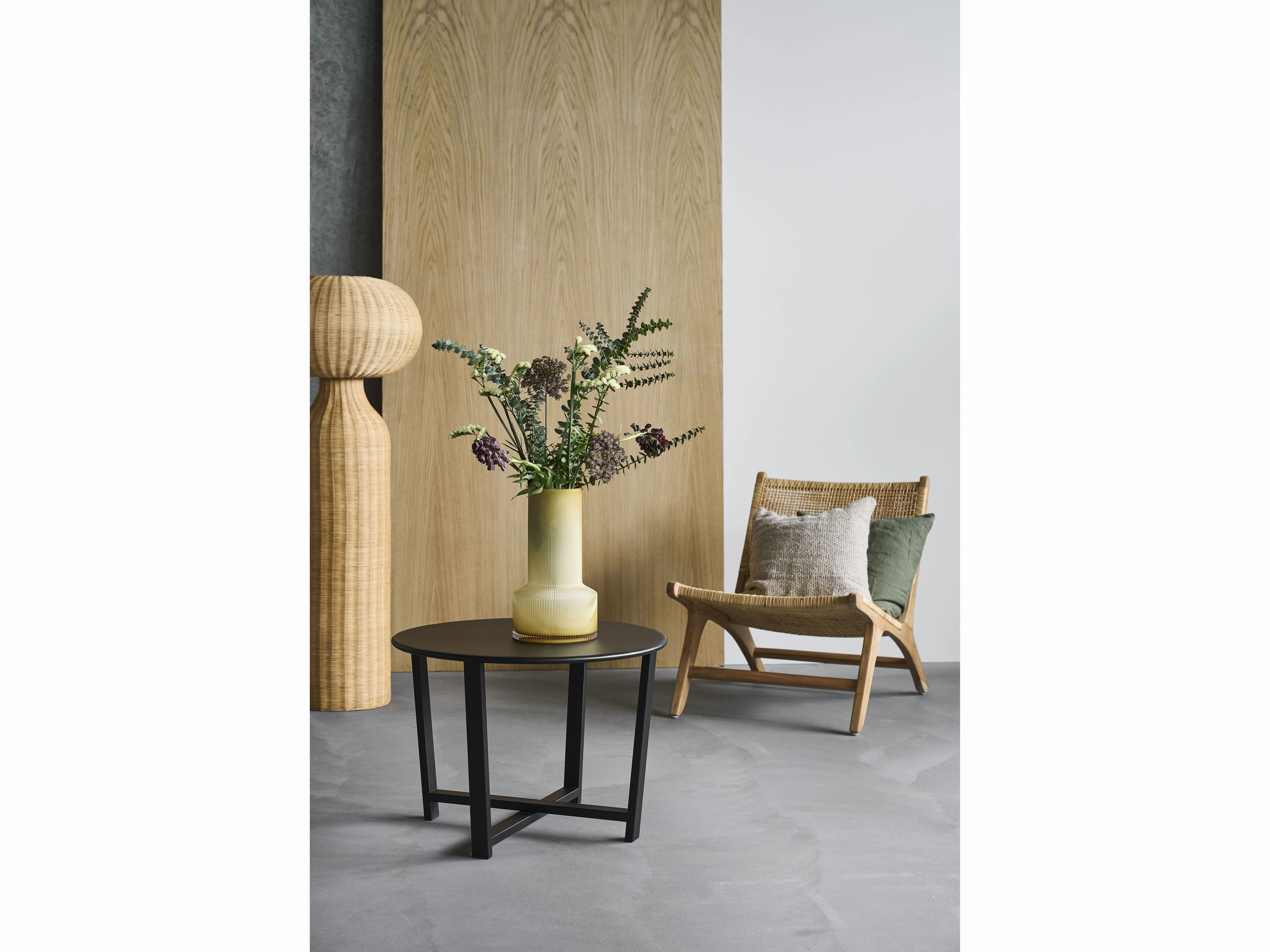 Villa Collection Vinka Floor Lamp ?x H 50x130 Cm, Natural