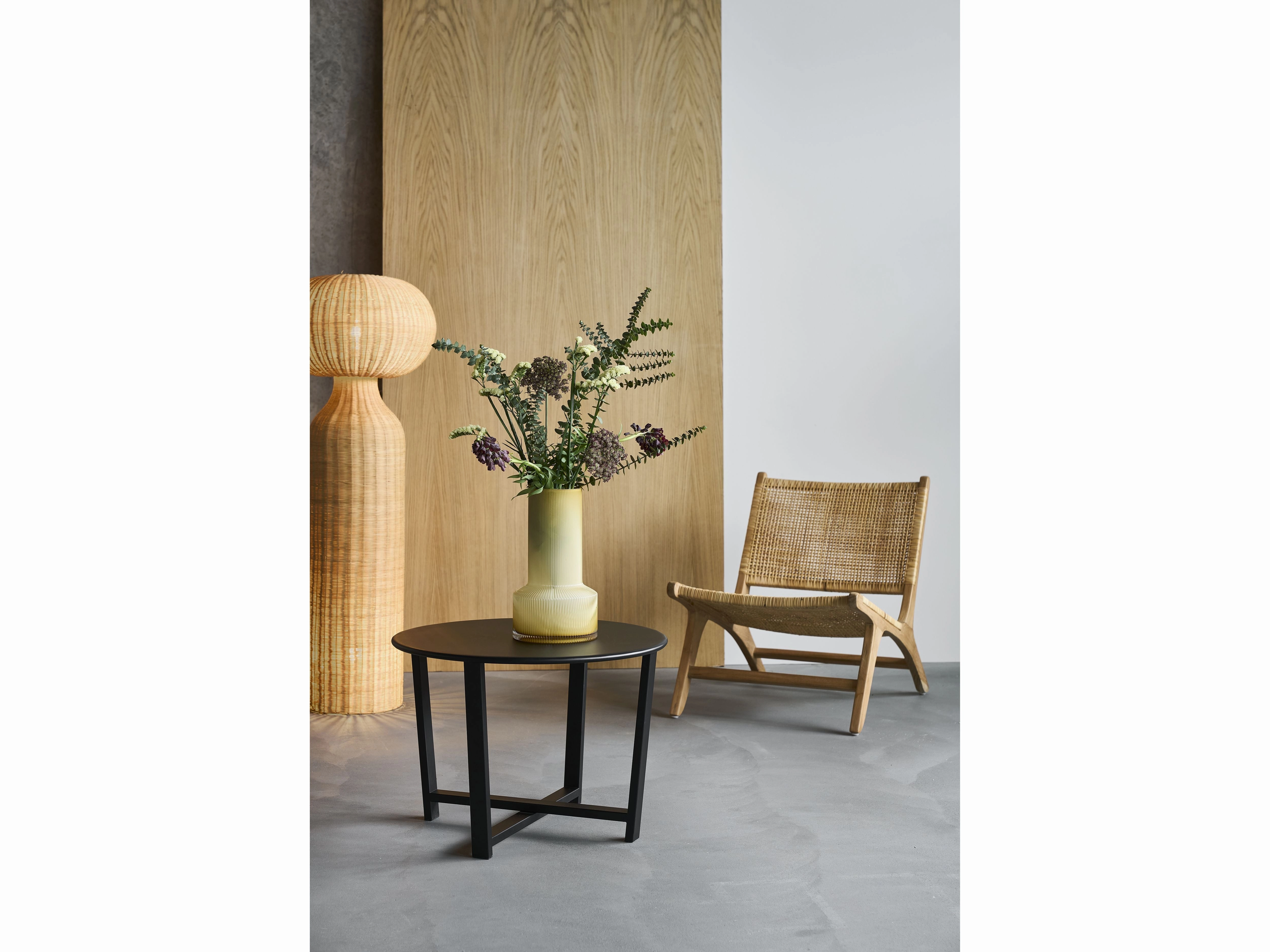 Villa Collection Vinka Floor Lamp ?x H 50x130 Cm, Natural