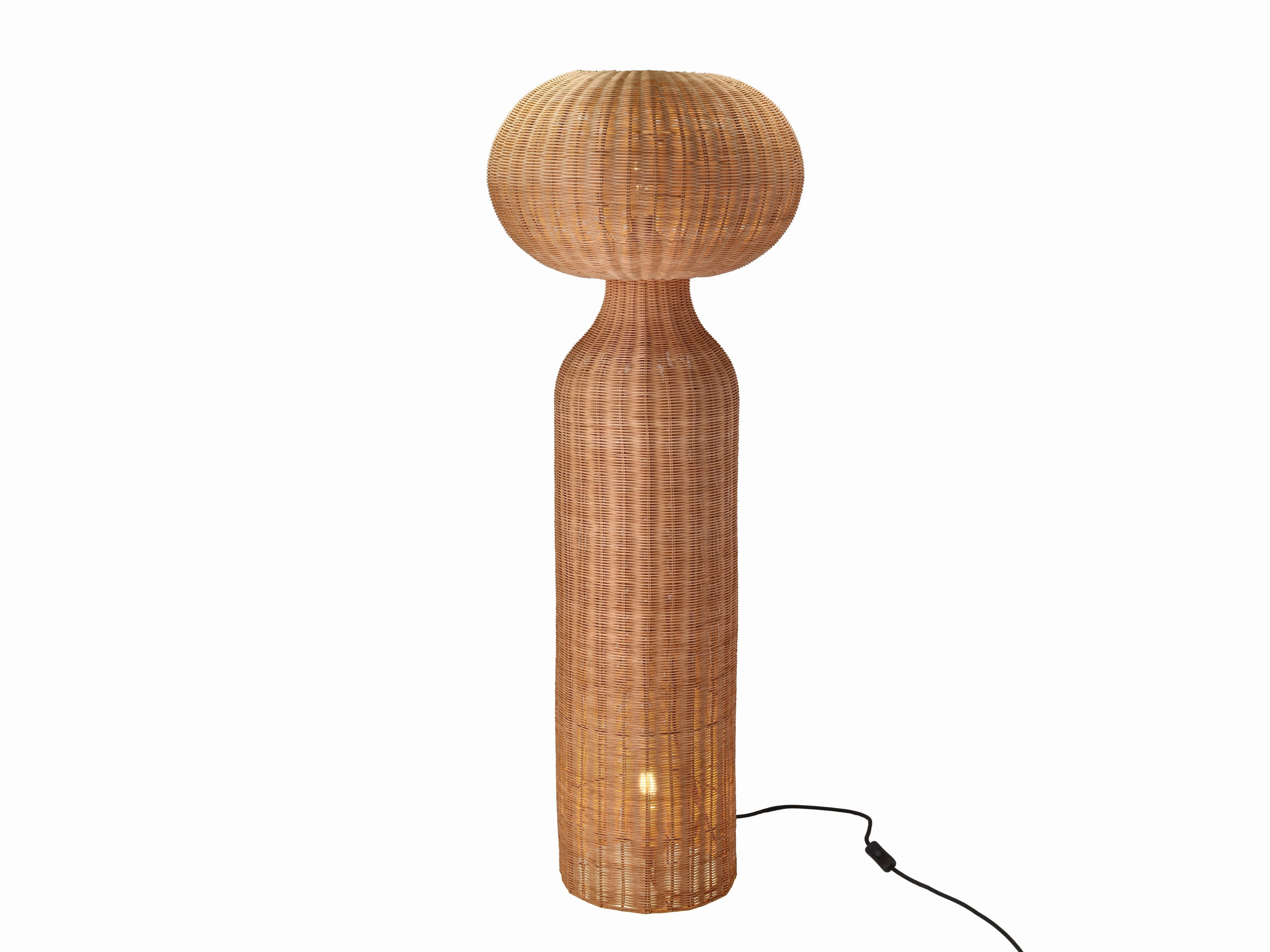 Villa Collection Vinka Floor Lamp ?x H 50x130 Cm, Natural