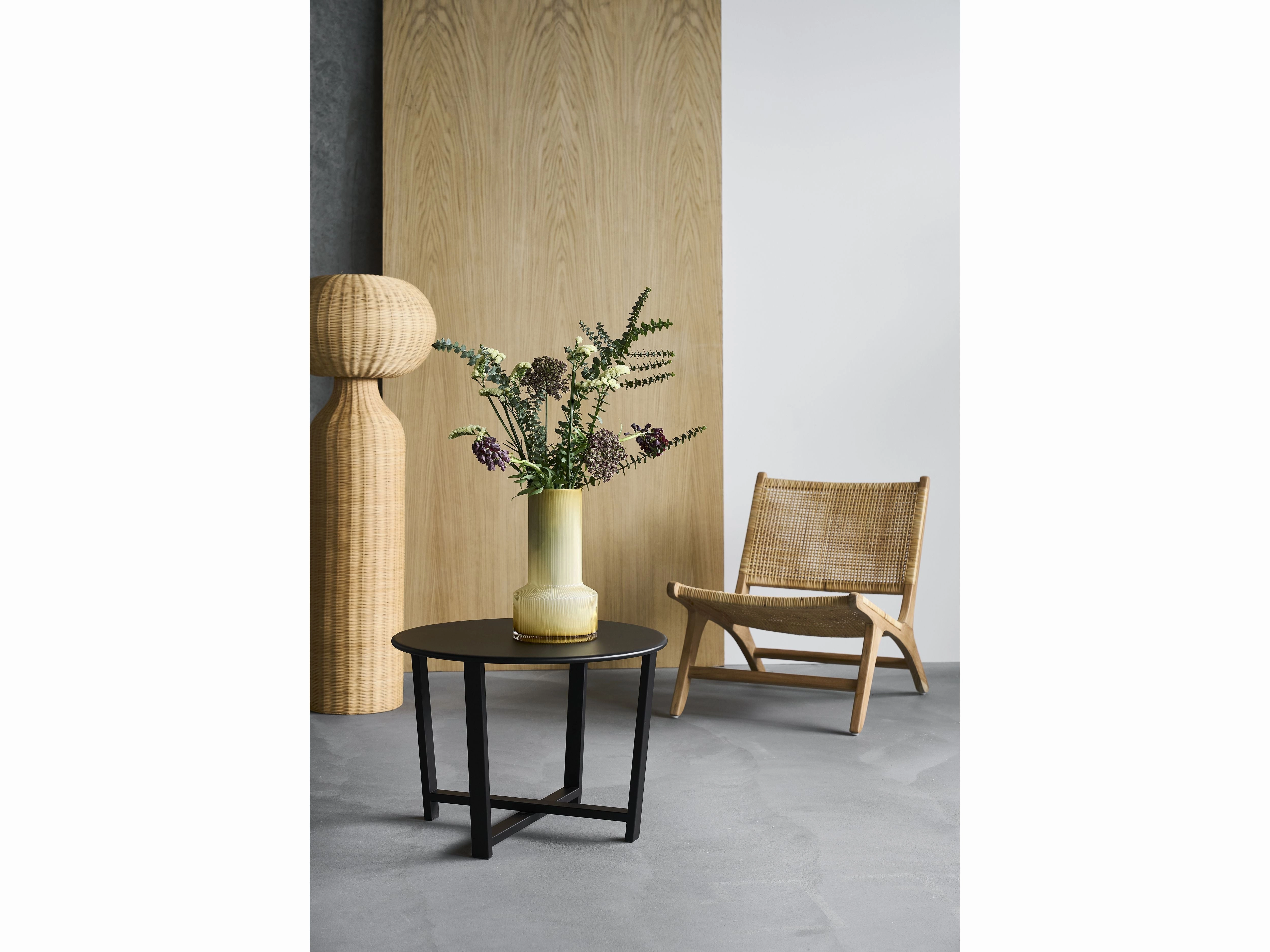 Villa Collection Vinka Floor Lamp ?x H 50x130 Cm, Natural