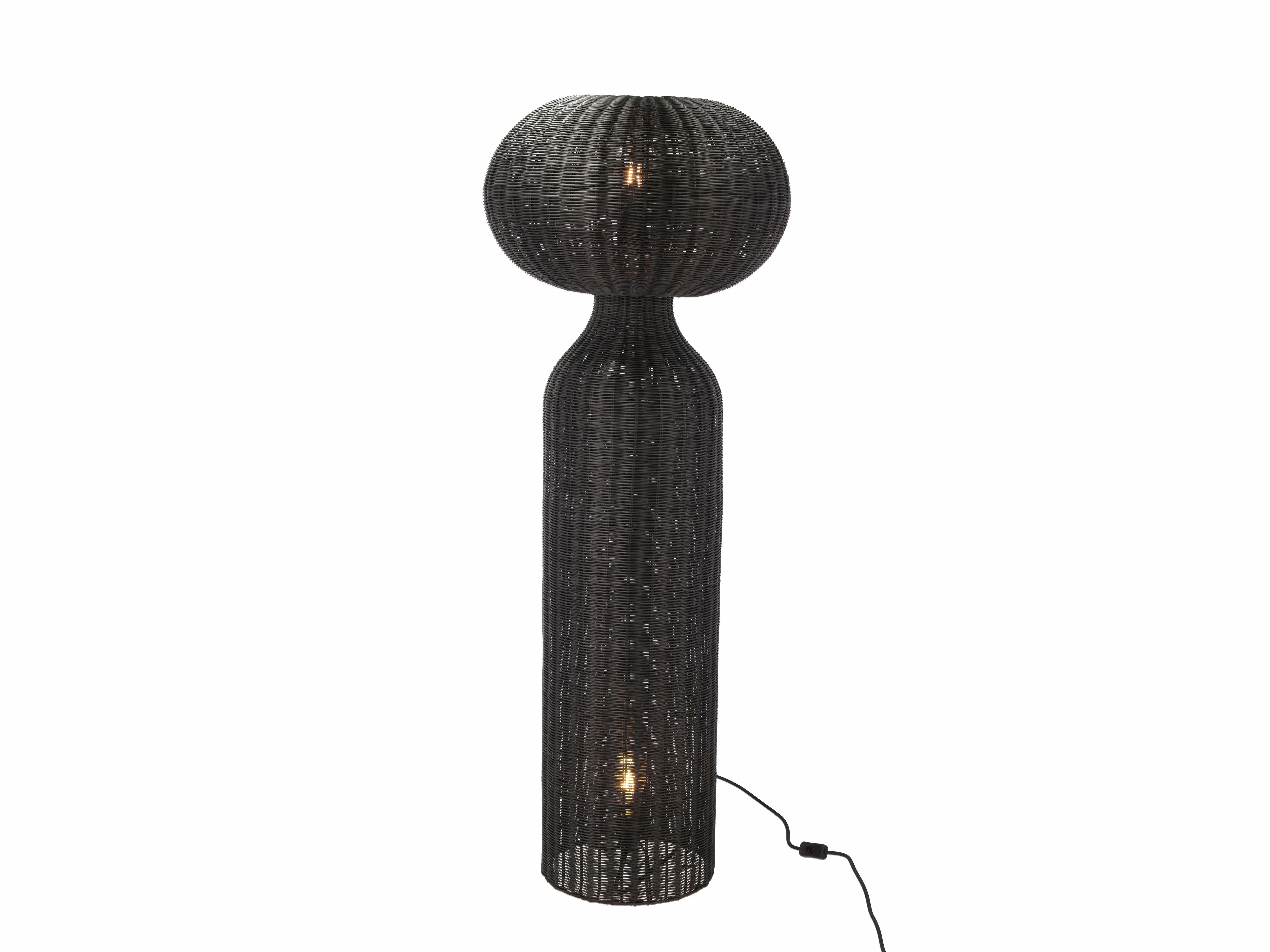 Villa Collection Werna Floor Lamp ?x H 50x130 Cm, Black