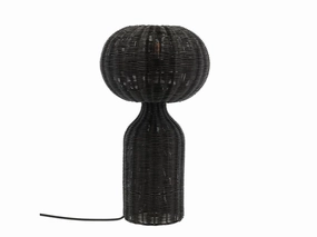 Villa Collection Werna Table Lamp, Black designer outdoor lamp