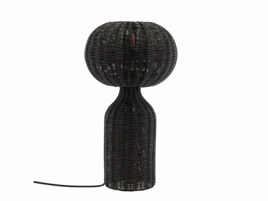 Villa Collection Werna Table Lamp, Black designer outdoor lamp