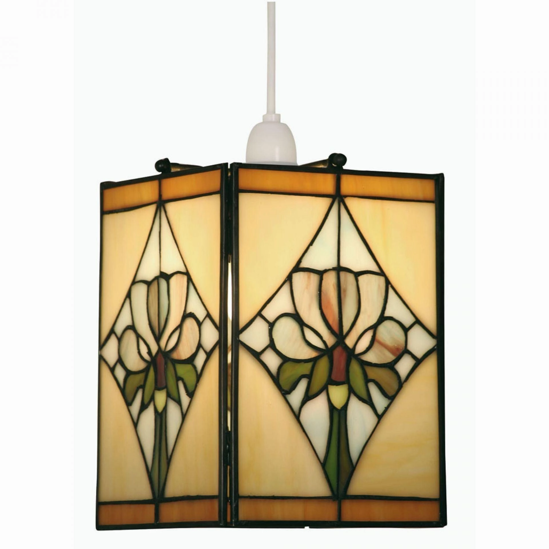 Violet Easy Fit Tiffany Ceiling Lamp Shade simple ceiling design light
