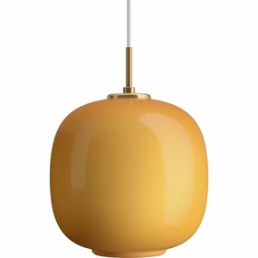 VL45 RADIOHUS PENDEL 250 AMBER GLAS decorative wall light fixture