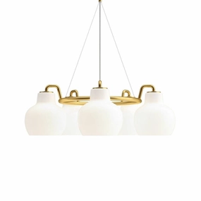 VL Ringkrone 5 - Pendel flush mount chandelier