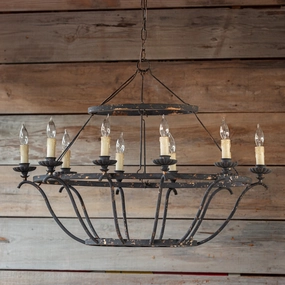 Wakefield Chandelier rechargeable bedside light