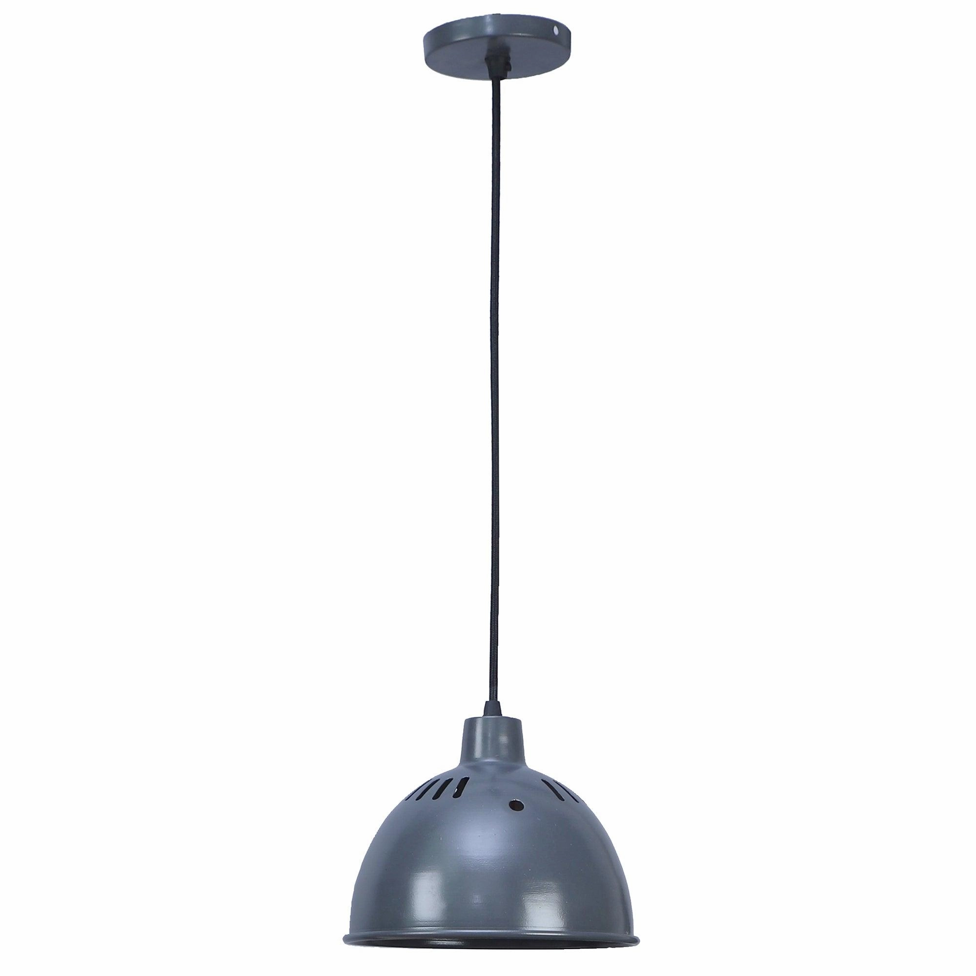 White Grey Metal Hanging Light by SS Lightings