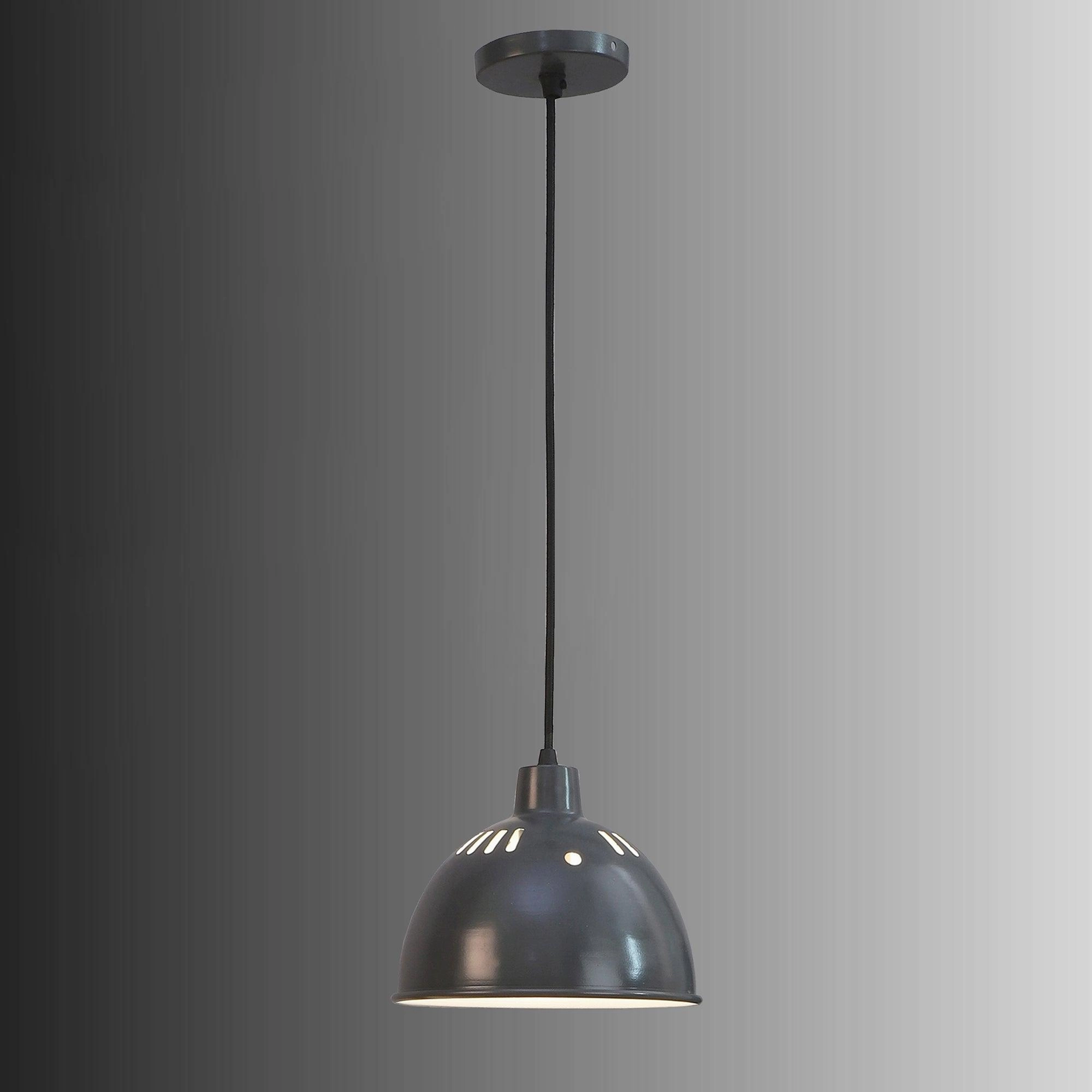 White Grey Metal Hanging Light by SS Lightings