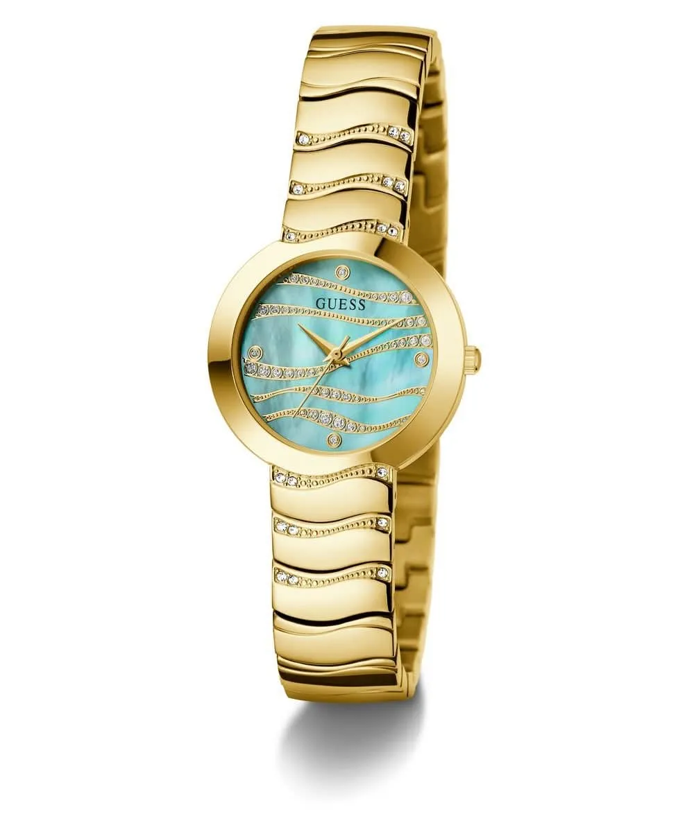 Women's Gold Green Laguna Watch GW0871L2